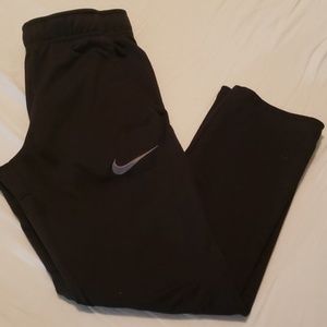 Nike dri-fit, black, skinny jogging pants